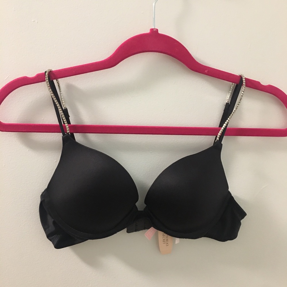 VICTORIA’S SECRET Push-up Bra with Rhinestones 36A